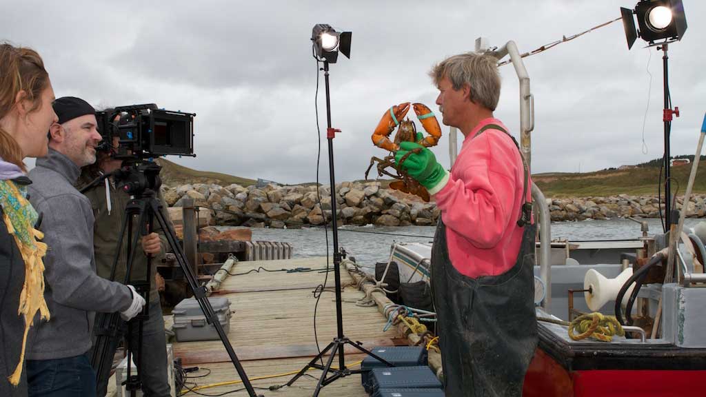 Tournage en mer et aux iles-de-la-madeleine