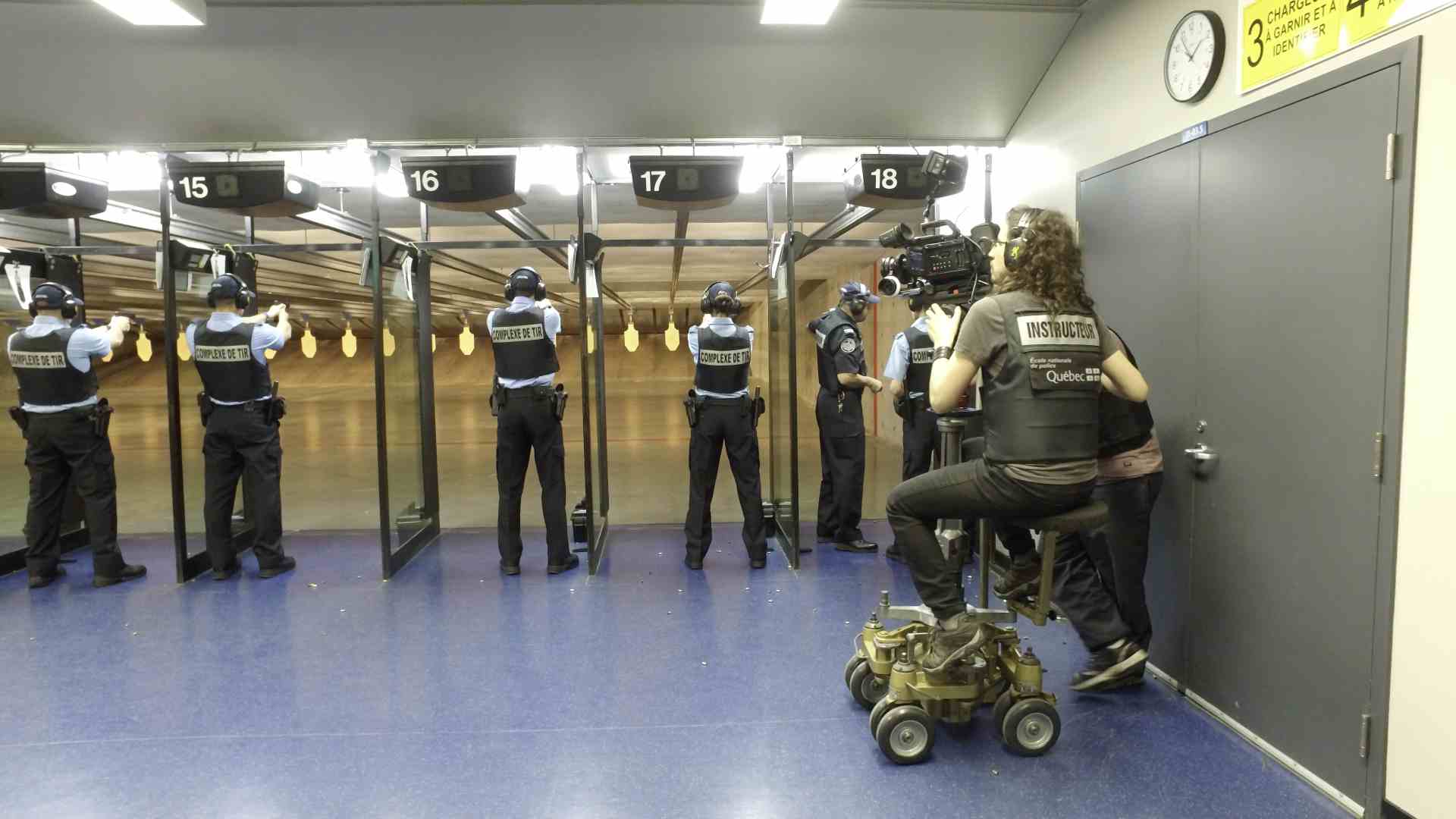 Making of - La référence québécoise du milieu policier et de la sécurité publique - École Nationale de Police de Nicolet
